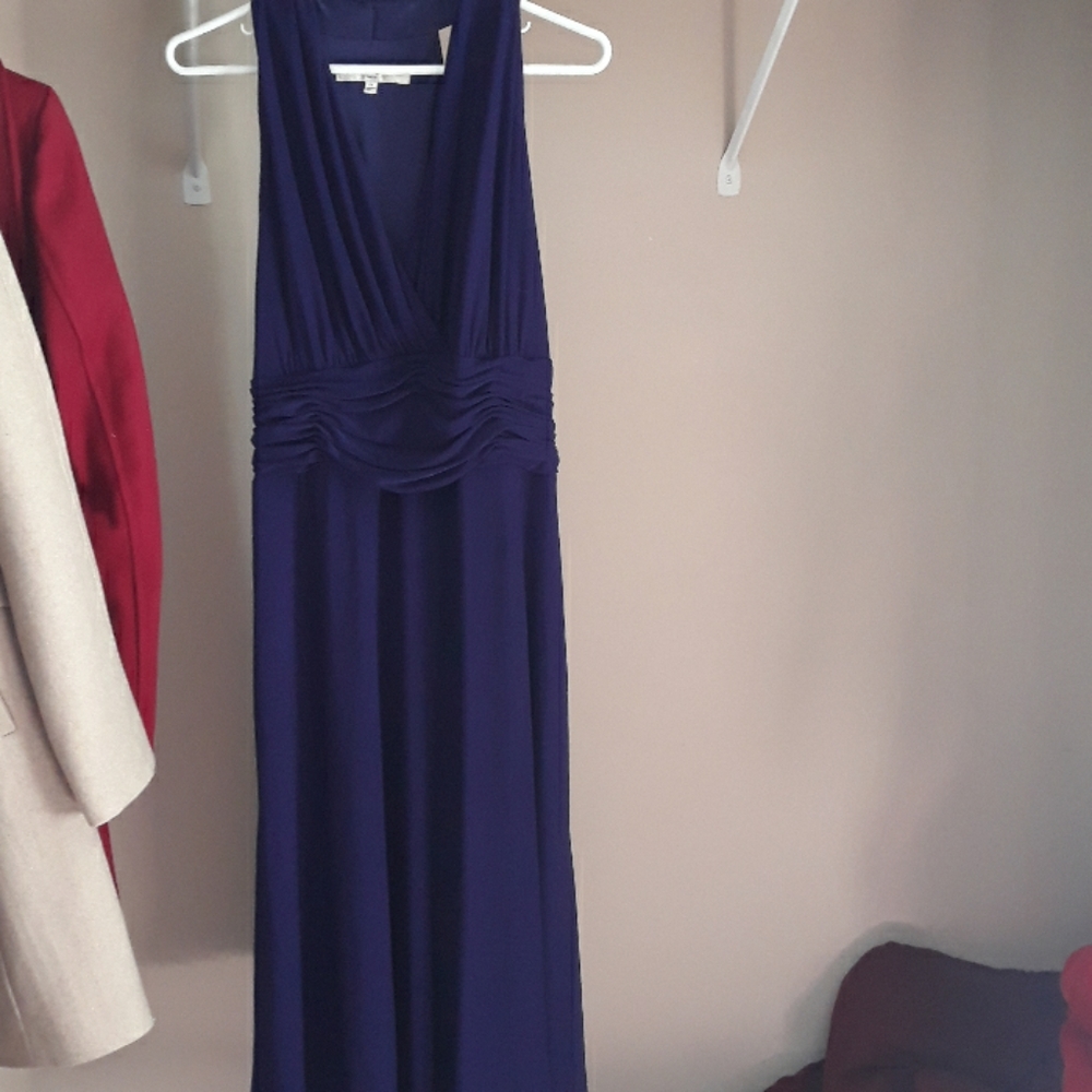 Purple gown